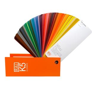 德国劳尔色卡RAL色卡K5国际标准工业油漆涂料用216色大色块高光哑光设计师品牌经理通用k5色板经典色彩