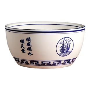 陶瓷和面盆加厚大汤盆冷锅串串钵钵鸡大号深盆调料装酱家用揉面盆