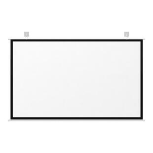 简易幕布投影幕布挂钩壁挂幕免打孔家用高清投影布84寸100寸120寸移动便携贴墙卧室客厅办公投影仪屏幕布