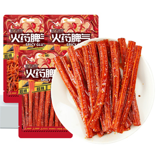 火药脾气爆辣特辣辣条棒网红超辣魔鬼辣丝大礼包平江休闲辣味零食