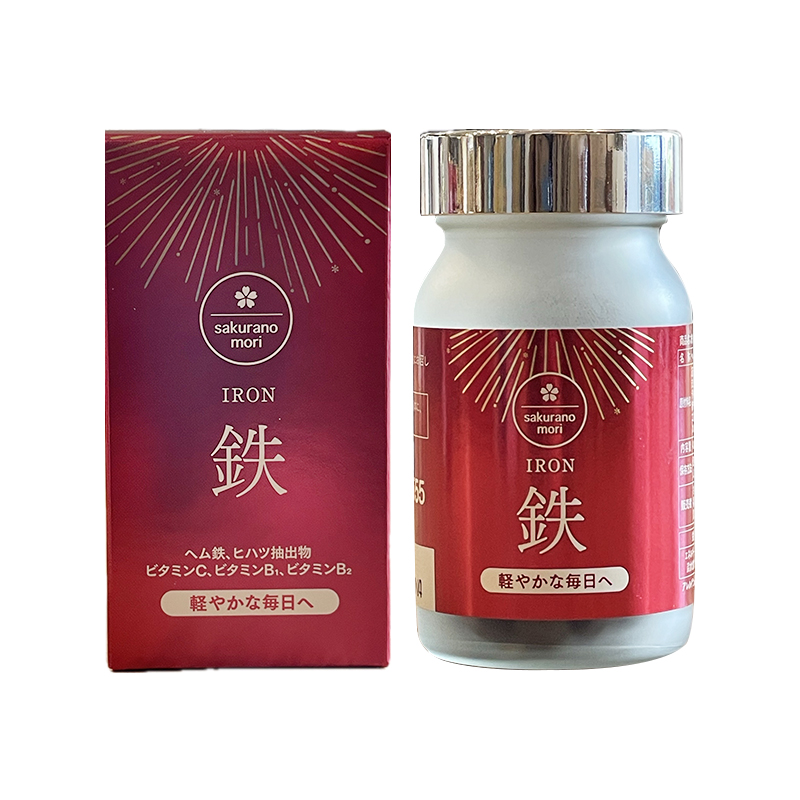 【自營】美康櫻森進(jìn)口美顧力好氣色助力備孕婦女性補(bǔ)鐵片120粒/瓶