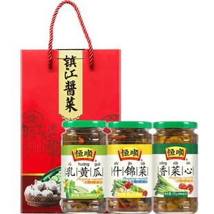 恒顺酱菜镇江小菜礼盒乳黄瓜什锦菜香菜心下饭菜镇江特产送礼年货