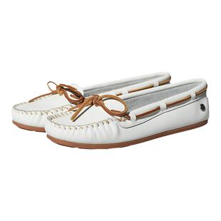 MINNETONKA/迷你唐卡CALLY蝴蝶结豆豆鞋一脚蹬平底女士单鞋乐福鞋