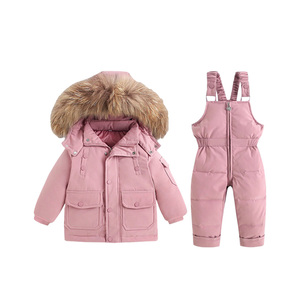 D.Bkyer女童套装冬季户外滑雪服儿童保暖玩雪衣服东北哈尔滨装备