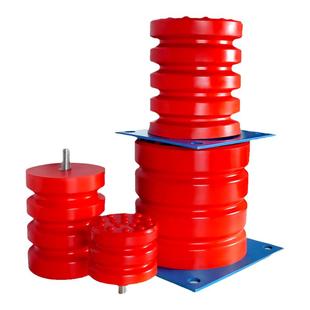 聚氨酯缓冲器JHQ-C型起重机行车龙门吊电梯缓冲器防撞橡胶垫圆形