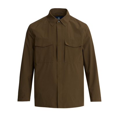 SCOFIELD男装24年春季新款英式复古工装翻领时尚户外休闲夹克外套