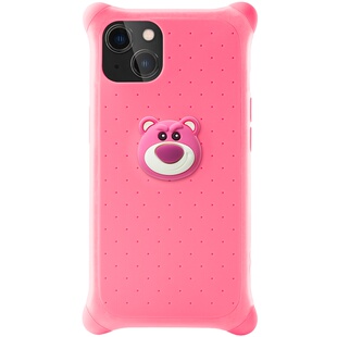 Bone泡泡公仔保护壳适用苹果13/13Pro/iPhone13Promax卡通保护套全包硅胶防摔手机壳