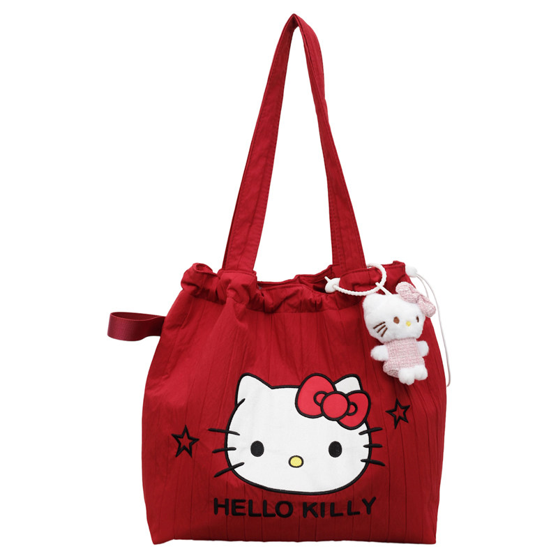 HelloKitty帆布腋下包大容量