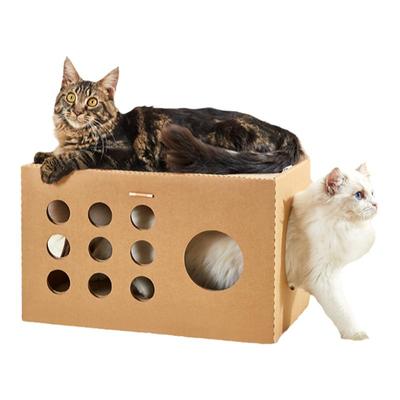 猫科男猫窝猫抓板磨爪玩具猫抓板