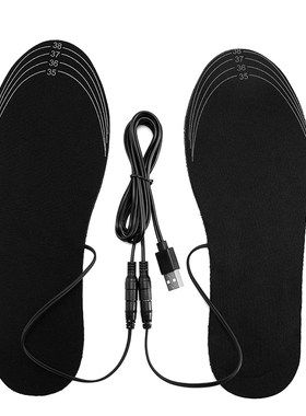发热鞋垫加热冬季充电USB