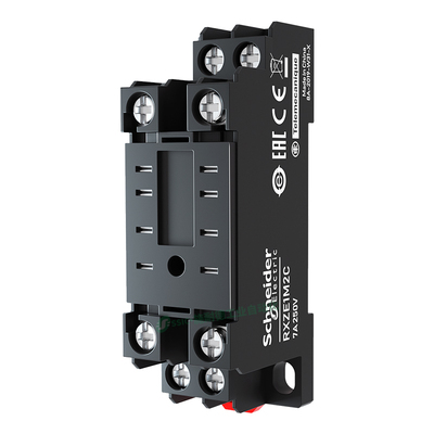 施耐德继电器rxze2s108m底座