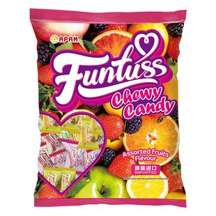 【官方旗舰正品】欢特思软糖马来西亚进口儿童荔枝草莓水果糖喜糖