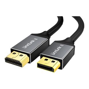 优联dp转hdmi转接线4k60hz高清dp1.2转hdmi2.0连接电脑主机笔记本