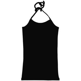 内搭纯棉系带挂脖夏吊带背心女春季露背打底衫无袖上衣短款百搭新