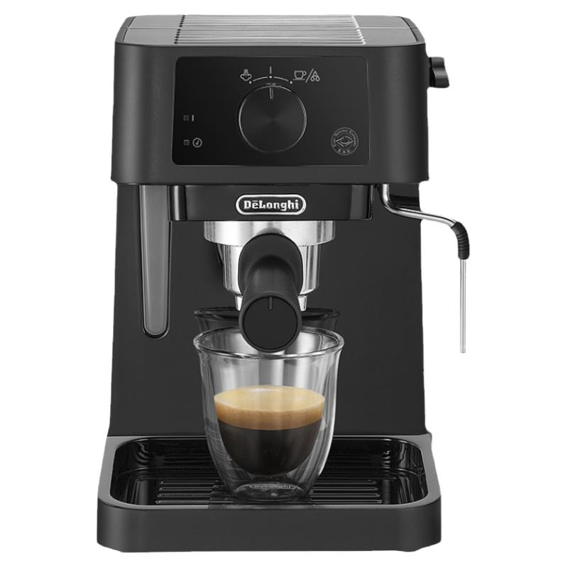Delonghi/德龙 EC235.BK意式半自动咖啡机家用办公室泵压式打奶泡
