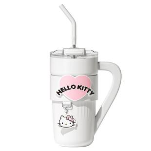 hellokitty水杯保温杯大号大容量女生日礼物凯蒂猫巨无霸吸管杯子