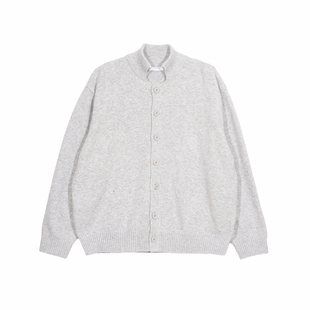 Hualun秋冬毛衣男款老钱风男装oversize潮流宽松内搭开衫针织衫男