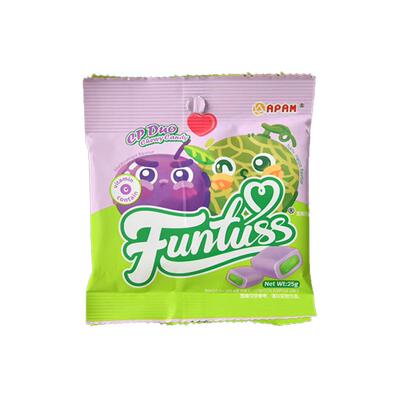 欢特思原装进口果味夹层软糖