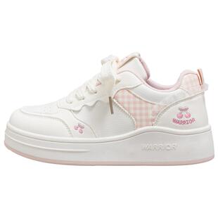 回力女童小白鞋2026年春季新款儿童运动鞋女孩大童青少年休闲板鞋