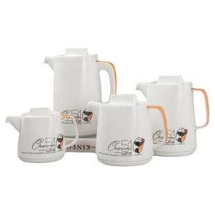 方形壶冷水壶过滤网耐高温陶瓷茶壶家用 泡茶壶小清新茶壶 凉水壶