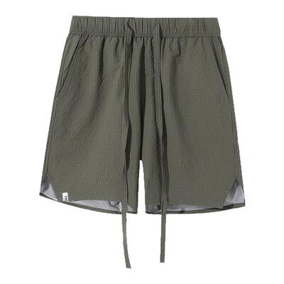 IT'S5cm美式肌理感薄款休闲裤