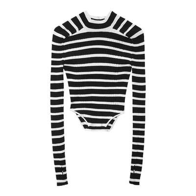 秋冬羊毛针织衫N·MORE套头圆领