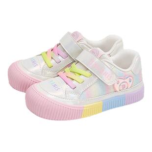 泰兰尼斯童鞋2025秋季新款幼儿园室内鞋男童板鞋女童入园室内板鞋