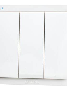 曼科灰白金开关插座五孔二三插