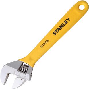 史丹利活动扳手开口扳手工具8/10/12寸多功能高强度活扳手大开口