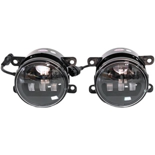 适用于本田新思域飞度GK5凌派锋范哥瑞CRV改装黄金眼白光前防雾灯