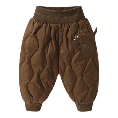 婴儿衣服休闲羽绒长裤子