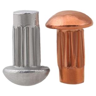 不锈钢滚花铝铆钉GB827铝标牌铆钉铜铭牌紫铜实心铆钉M2M2.5M3M4