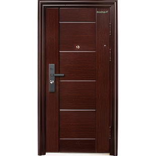 盼盼防盗门家用智能入户门甲级进户门子母门指纹锁安全大门戈尔德