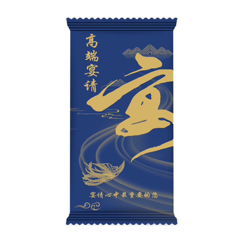 长毛绒一次性湿毛巾酒店餐饮专用