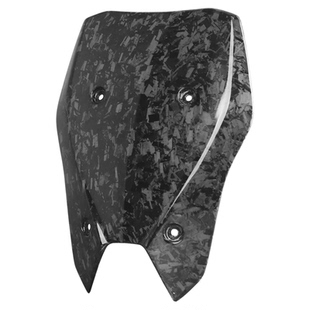 适用于川崎Z900/SE改装锻造纹加高风挡 碳纤维前挡风板导流罩25款