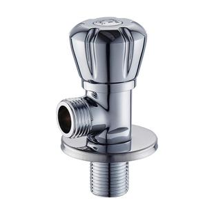 过江龙全铜角阀分水阀冷热水4分燃气马桶厨房卫生间通用J016