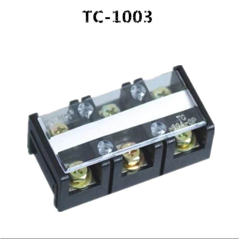 TC1003大电流端子排100A3位固定式大电流接线端子接线排板