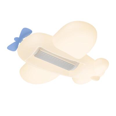 箭牌护眼儿童飞机无叶卧室风扇灯