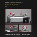 10U 16U白铝专业功放机柜航空箱铝包边调音台KTV音响机柜机架 12U