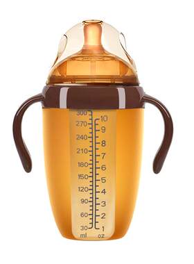 全软硅胶奶瓶仿母乳断奶300ml
