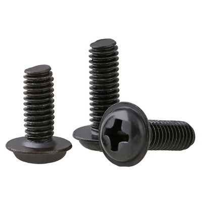 【回购王】黑色圆头带垫螺钉包邮