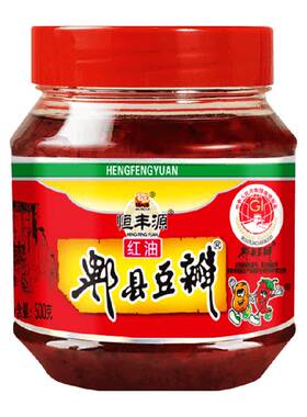 郫县豆瓣酱500g调味酱炒菜调料酱