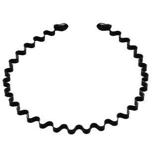 短发留长发过渡期发箍男洗脸敷面膜运动束发发卡简约隐形波浪头箍