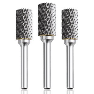 旋转锉磨头钨钢打磨头不锈钢扩孔开槽打磨钻头硬质合金磨头铣刀内