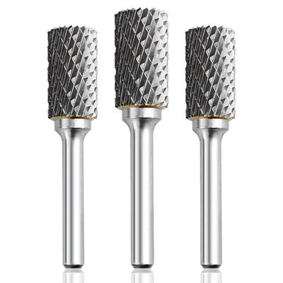 钨钢旋转锉合金打磨头扩孔铣刀