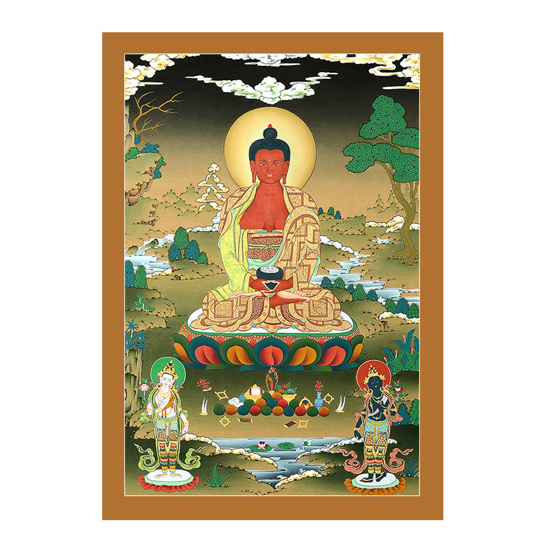 欧斯特阿弥陀佛唐卡装饰画