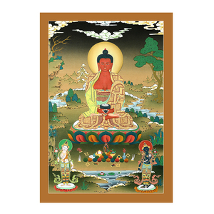 欧斯特阿弥陀佛唐卡装饰画