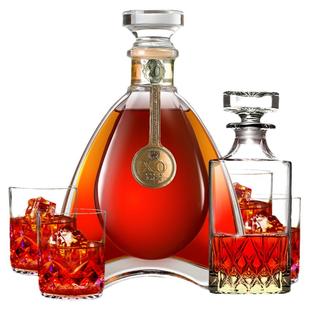 法国法思曼珍藏XO白兰地洋酒礼盒一樽四杯5件套