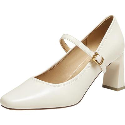 百思图2025秋季新款商场同款玛丽珍鞋简约时尚女单鞋F3518CQ5