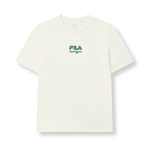 FILA斐乐运动短袖T恤男夏季透气休闲经典宽松针织短袖衫圆领上衣
